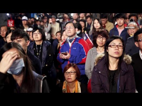 Taiwan votes counting, Kuomintang concedes defeat