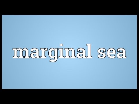 Marginal sea Meaning