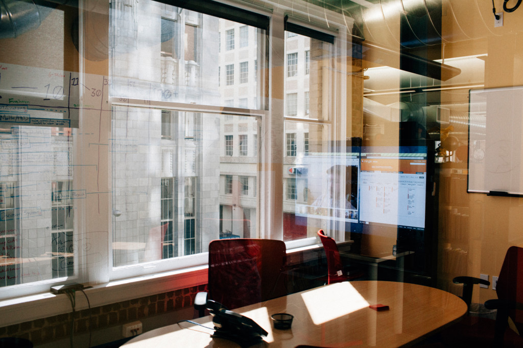 An office at the Wikimedia Foundation.