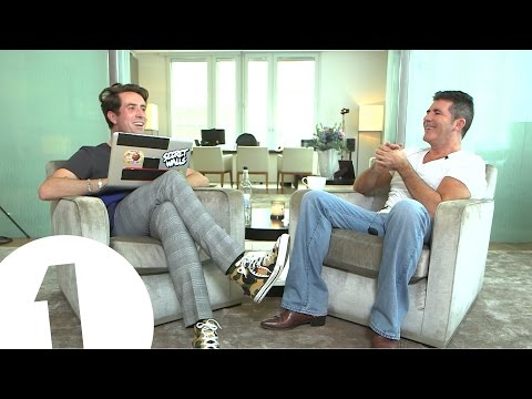 Simon Cowell talks to Nick Grimshaw