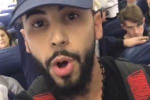 YouTube star Adam Saleh who claims he was kicked off a Delta Airlines flight for speaking Arabic.