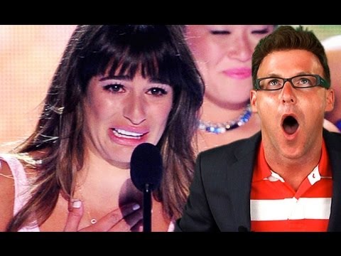 LEA MICHELE'S TRIBUTE TO CORY MONTEITH AT TEEN CHOICE AWARDS- SO MANY FEELINGS!