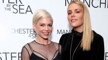 Actresses Michelle Williams and Busy Philipps attend a special screening of <i>Manchester by the Sea</i>.