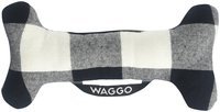 Waggo   Buffalo Plaid Bones - Small - Red