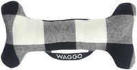 Waggo   Buffalo Plaid Bones - Large - Red