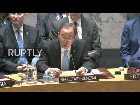 LIVE: UN Security Council holds high-level meeting on Syria