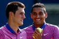 Misunderstood: Bernard Tomic and Nick Kyrgios are without full-time coaches at the moment.