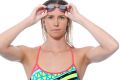 BRISBANE, AUSTRALIA - MAY 27: Swimmer Emma McKeon poses during a portrait session on May 27, 2016 in Brisbane, ...
