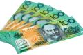 Rarely sighted by most: Australian $100 banknotes.