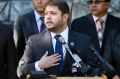 Arizona congressman Ruben Gallego, who fought in Iraq with the US Marines.