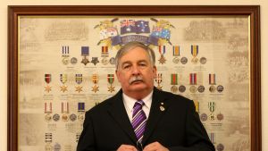 Former NSW RSL president Don Rowe.