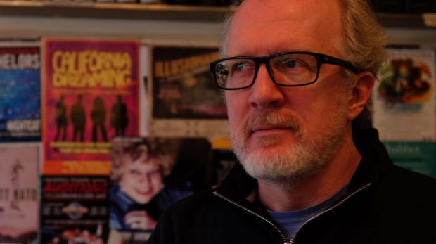 Tracy Letts, at Marios Cafe, Brunswick Street, Fitzroy.