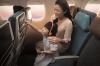 Singapore Airlines economy class.