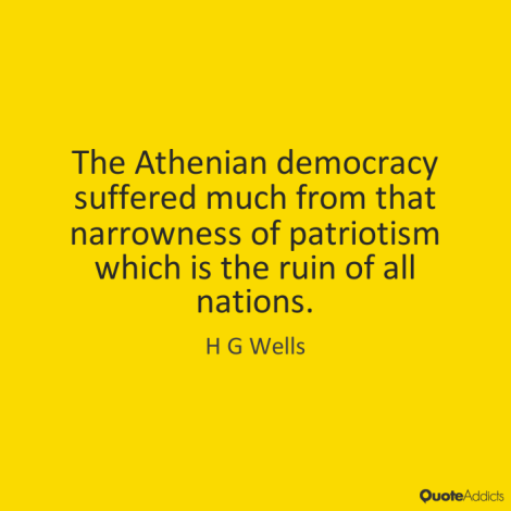 wells athenian democracy