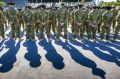 ADF members at Gallipoli Barracks, Enoggera. Defence's management of its bases has been savaged by the National Audit Office.