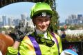 Regan Bayliss after riding Flying Light to victory.