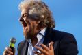 Five Star Movement founder Beppe Grillo is expected to benefit should Italian PM Matteo Renzi step down.