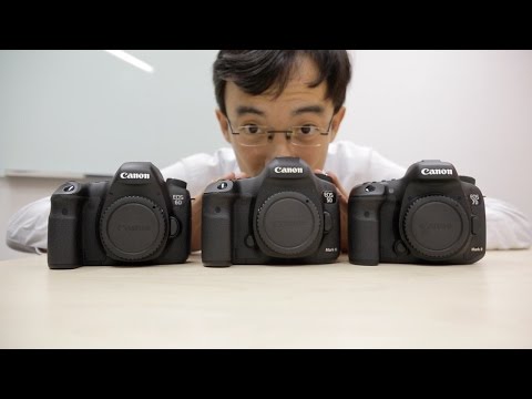 Canon 7D Mark II vs 5D Mark III vs 6D