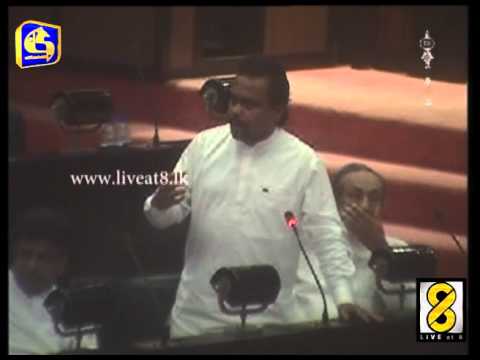 Sri lanka parliament - Live at 8 News