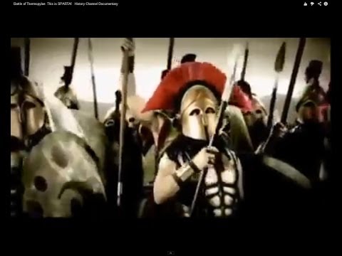 Battle of Thermopylae  This is SPARTA!   History Channel Documentary