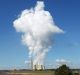 Steam rises from the Loy Yang coal power station in Victoria.