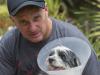 Man rescues his dog from attack