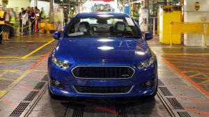 The last Australian-made Ford Falcon rolled off the production this October.