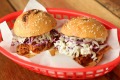 Pulled pork sliders at Little Creatures Brewery in Geelong.