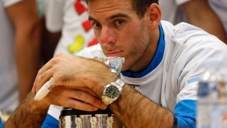 The Davis Cup remains closest to del Potro's heart. 