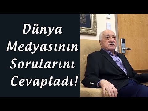 Fethullah Gülen Röportaj | Dünya Medyasının Sorularını Cevapladı!