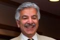 Pakistan's Defence Minister Khawaja Muhammad Asif.