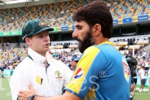 Key to success: Pakistan's captain Misbah-ul-Haq says dismissing Steve Smith early will be vital to their chances in the ...