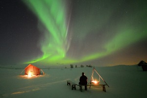 Seeing the Northern Lights, at Bjorkliden, Sweden, is an experience like no other.