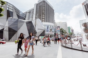 Bukit Bintang, the shopping and entertainment district of Kuala Lumpur, Malaysia.