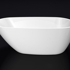 Kado Arc 1690 Freestanding Bath (Flat Rim) - Bathtubs