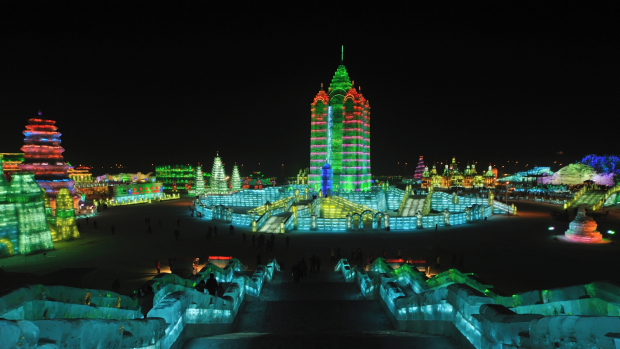 Harbin Ice Festival.