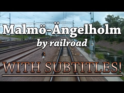 Train Driver's View: Malmö-Ängelholm