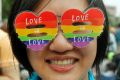 Tens of thousands of supporters hold a gathering to support same-sex marriage have staged demonstrations in Taipei over ...