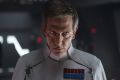 Ben Mendelsohn as Director Krennic in <i>Rogue One: A Star Wars Story</i>.