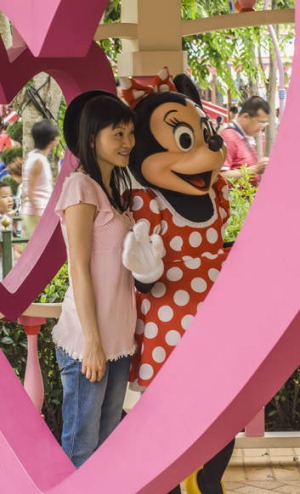 Family-friendly favourite: Hong Kong Disneyland on Lantau Island.