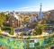 Park Guell in Barcelona, Spain. 