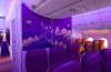 Thai Airways economy class on board the Airbus A350.