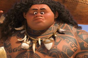 Maui may be a demigod but he's no match for Moana.