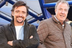 Ice-cream row: Richard Hammond, Jeremy Clarkson and James May.