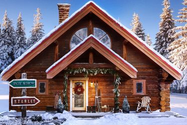 Santa Clauss home in the North Pole listed for sale