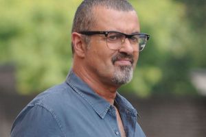 George Michael leaves the Cote Brassiere restaurant in Highgate on August 25, 2013 in London, United Kingdom.