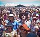 Music-lovers out at Falls Festival last year. The AMA has urged all festival-goers to look after themselves, and their ...