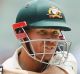 MELBOURNE, AUSTRALIA - DECEMBER 28: David Warner of Australia bats during day three of the Second Test match between ...