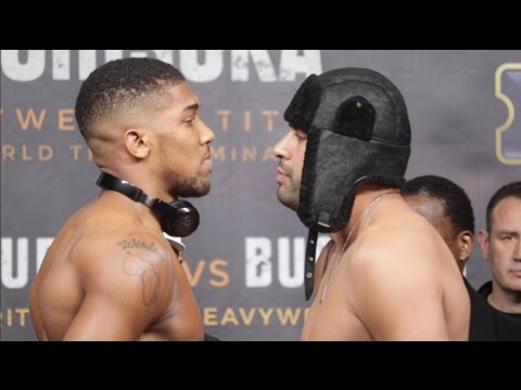 Joshua v Molina weigh-in