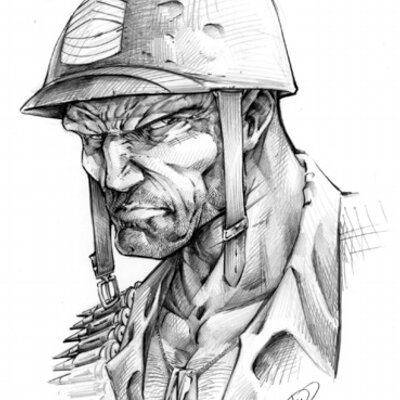 Sgt. Rock's Scowl